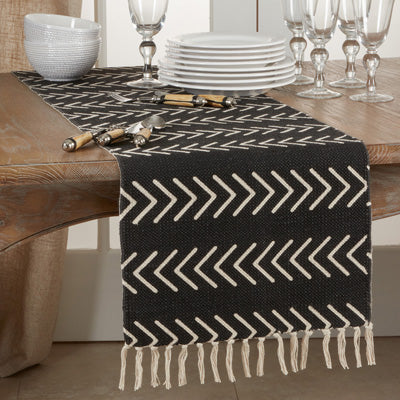 African Mudcloth Inspired Table Runners