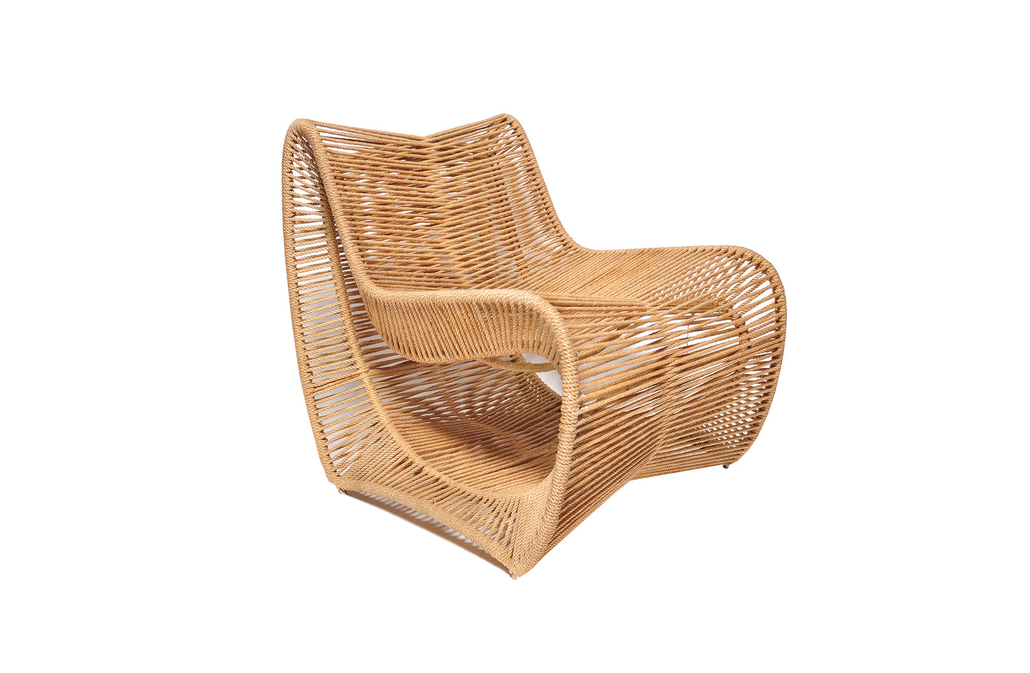 Handwoven Rope Accent Chair