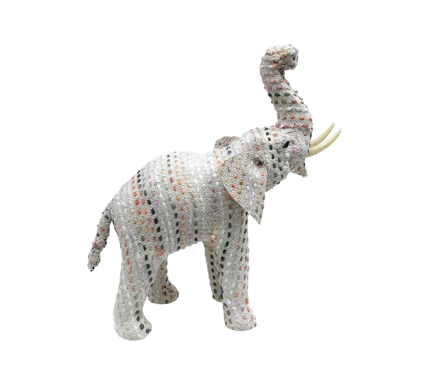 Woven Multi-Color Elephant - Large