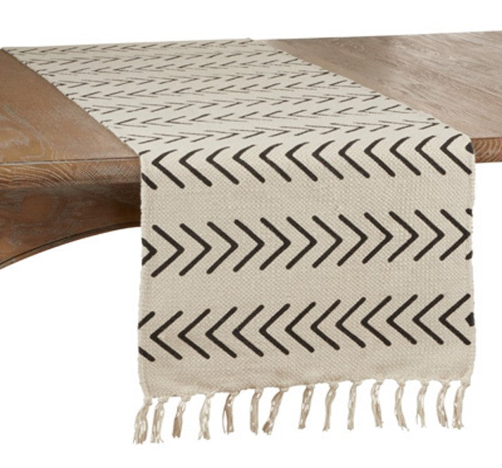 African Mudcloth Inspired Table Runners