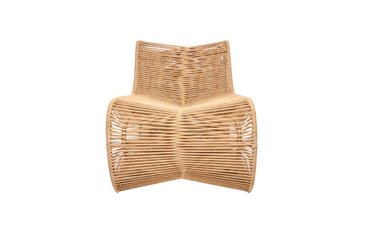 Handwoven Rope Accent Chair